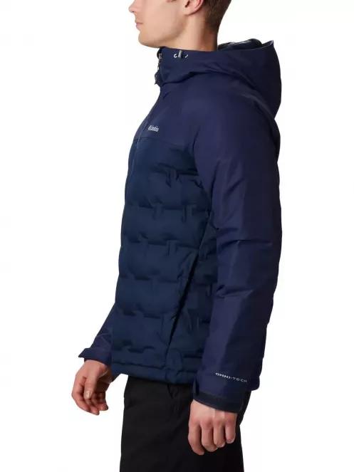 Columbia Grand Trek Down Jacket férfi pehelykabát kék színben 3