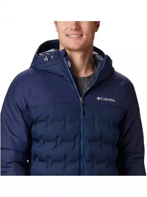 Columbia Grand Trek Down Jacket férfi pehelykabát kék színben 6