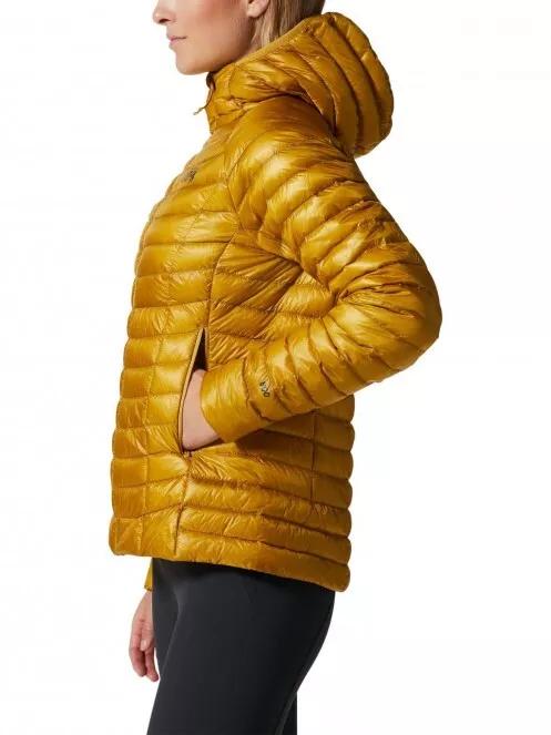 Mountain Hardwear Ghost Whisperer/2 Hoody női pehelykabát sárga színben 4