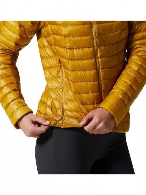 Mountain Hardwear Ghost Whisperer/2 Hoody női pehelykabát sárga színben 5