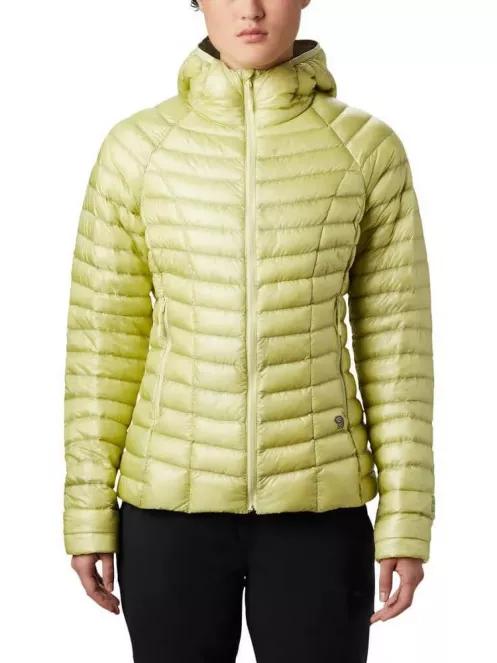 Mountain Hardwear Ghost Whisperer/2 Hoody női pehelykabát sárga színben 2