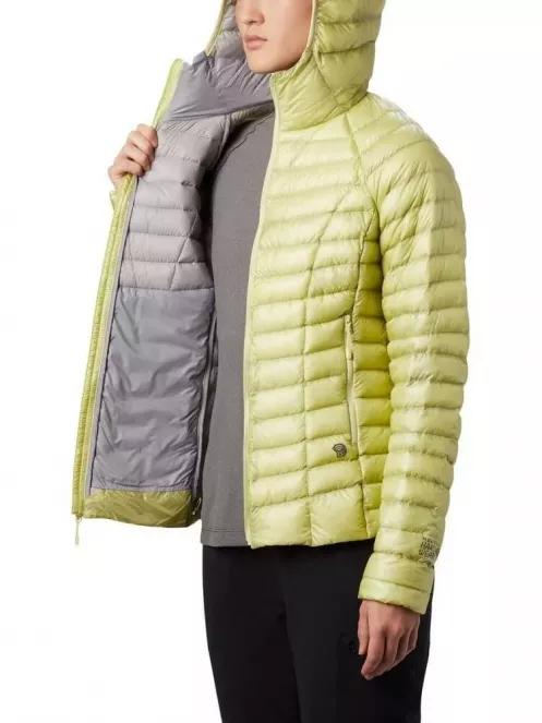 Mountain Hardwear Ghost Whisperer/2 Hoody női pehelykabát sárga színben 4