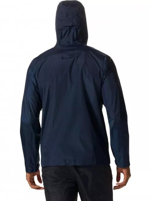 Mountain Hardwear Acadia Jacket férfi esőkabát kék színben 3