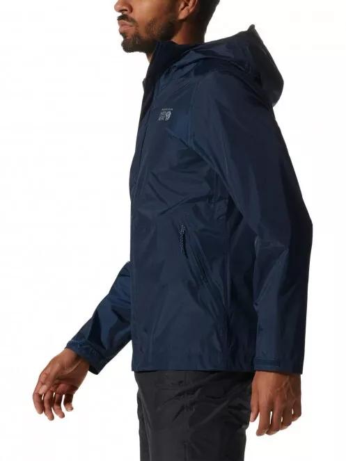 Mountain Hardwear Acadia Jacket férfi esőkabát kék színben 4