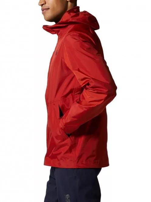 Mountain Hardwear Acadia Jacket férfi esőkabát piros színben 4