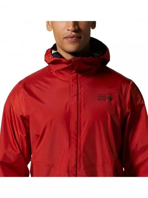 Mountain Hardwear Acadia Jacket férfi esőkabát piros színben 6