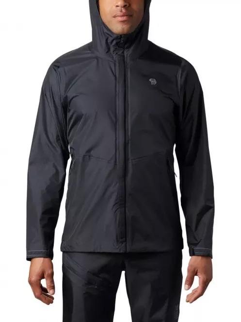 Mountain Hardwear Acadia Jacket férfi esőkabát fekete színben 2