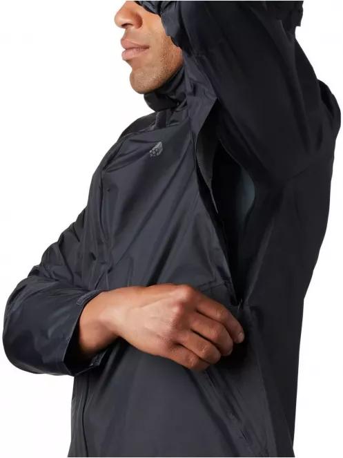 Mountain Hardwear Acadia Jacket férfi esőkabát fekete színben 5