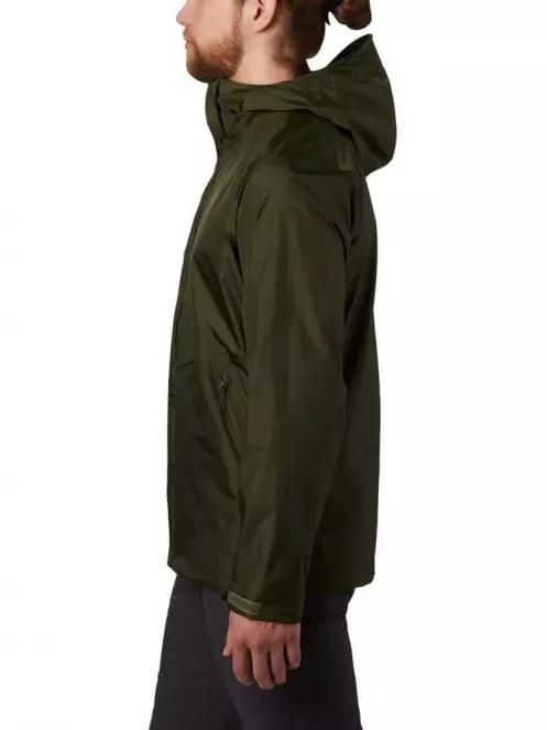 Mountain Hardwear Acadia Jacket férfi esőkabát oliva színben 3