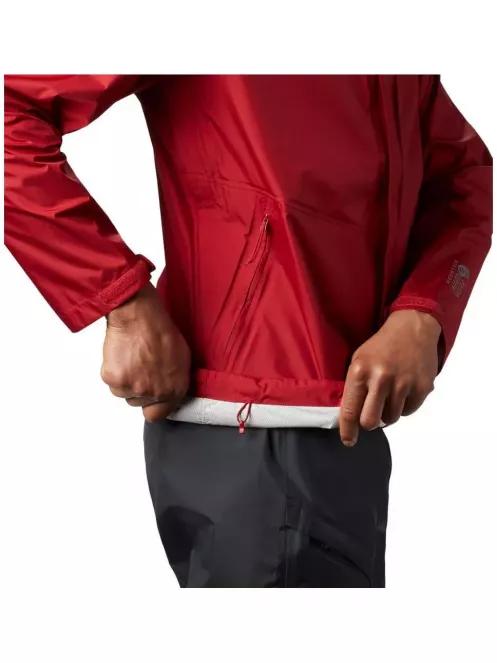 Mountain Hardwear Acadia Jacket férfi esőkabát piros színben 7