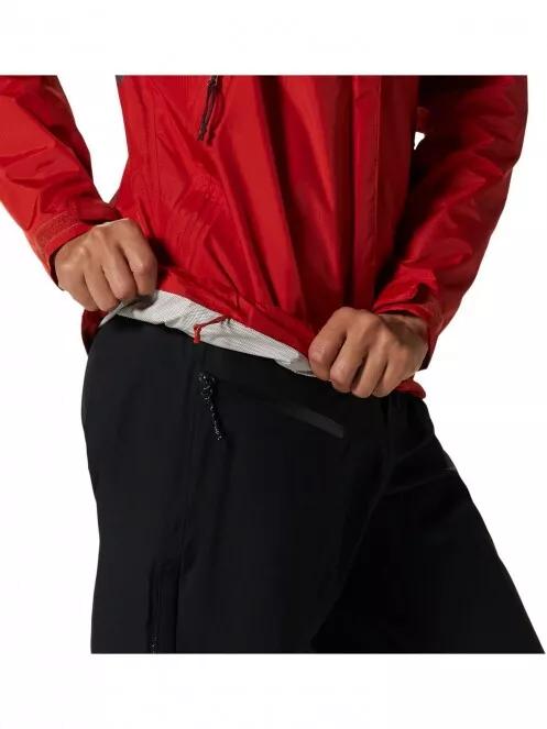 Mountain Hardwear Acadia Jacket női esőkabát piros színben 7