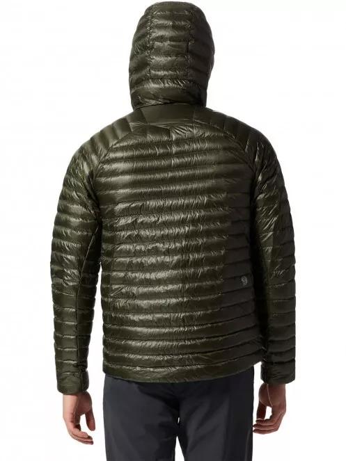 Mountain Hardwear Ghost Whisperer/2 Hoody férfi pehelykabát zöld színben 3