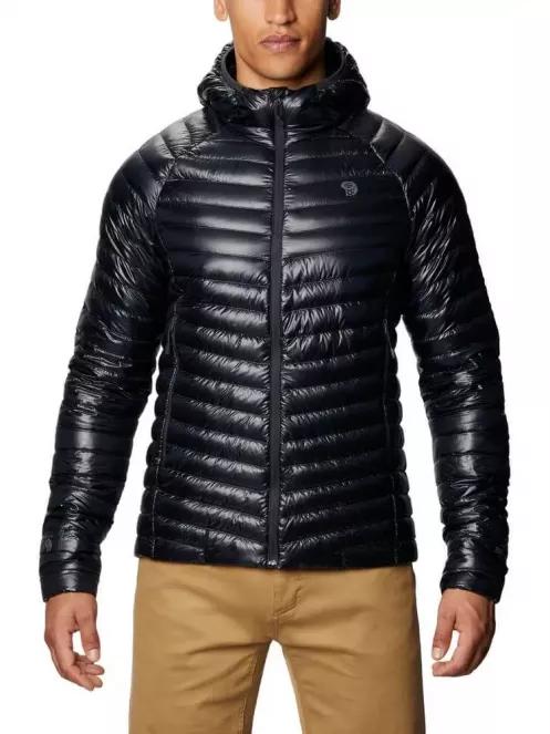 Mountain Hardwear Ghost Whisperer/2 Hoody férfi pehelykabát fekete színben 2