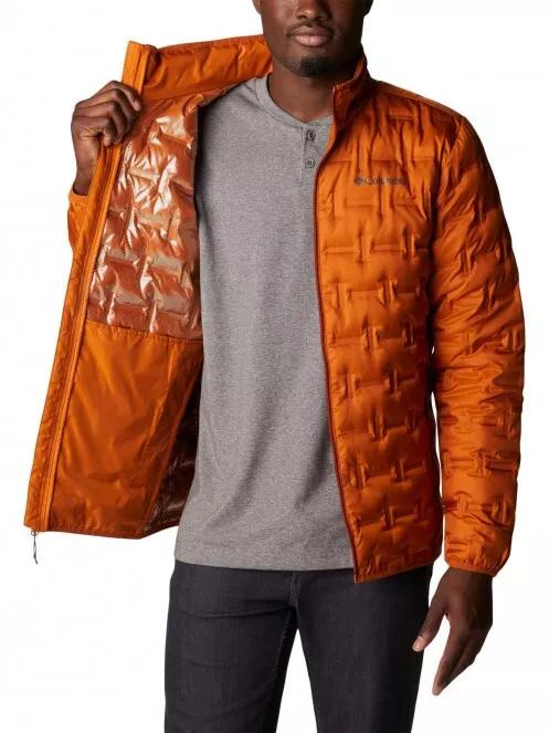 Columbia Delta Ridge Down Jacket férfi pehelykabát narancssárga színben 5