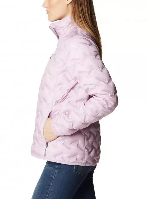 Columbia Delta Ridge Down Jacket női pehelykabát rózsaszín színben 4