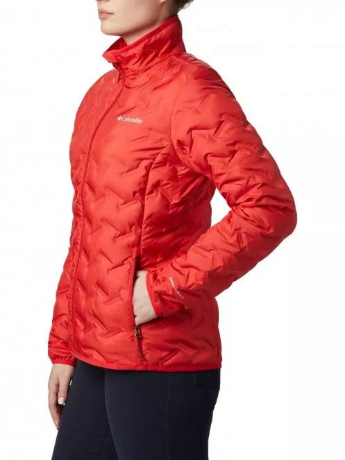 Columbia Delta Ridge Down Jacket női pehelykabát piros színben 4