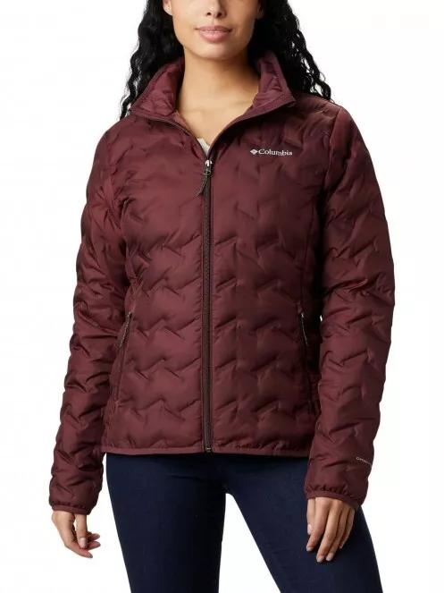 Columbia Delta Ridge Down Jacket női pehelykabát piros színben 2