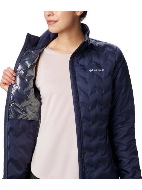 Columbia Delta Ridge Down Jacket női pehelykabát kék színben 5