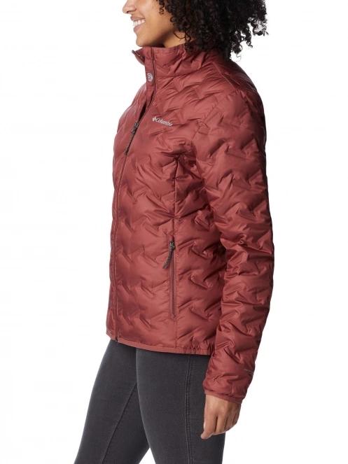 Columbia Delta Ridge Down Jacket női pehelykabát piros színben 3