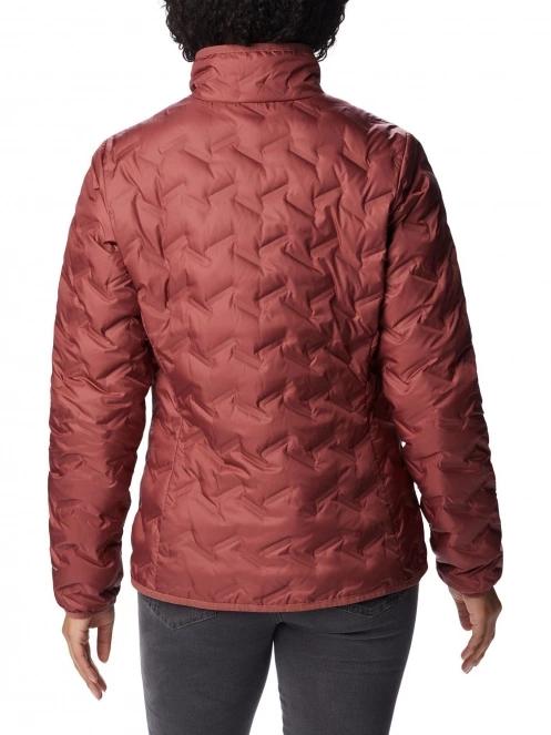 Columbia Delta Ridge Down Jacket női pehelykabát piros színben 4