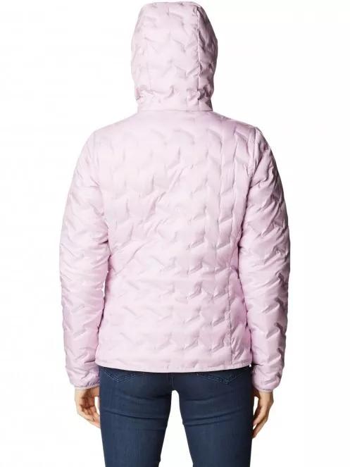 Columbia Delta Ridge Down Hooded Jacket női pehelykabát rózsaszín színben 3