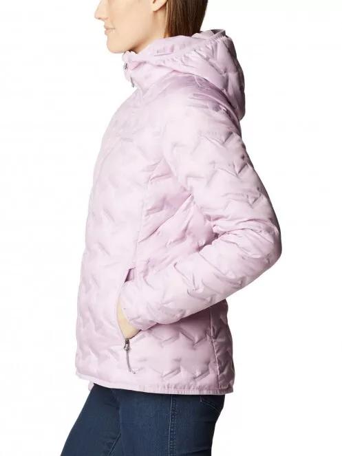 Columbia Delta Ridge Down Hooded Jacket női pehelykabát rózsaszín színben 4