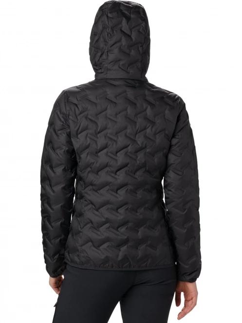 Columbia Delta Ridge Down Hooded Jacket női pehelykabát fekete színben 4