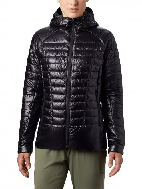 Mountain Hardwear Ghost Shadow Hoody női steppelt átmeneti kabát fekete színben 2