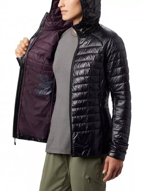 Mountain Hardwear Ghost Shadow Hoody női steppelt átmeneti kabát fekete színben 4