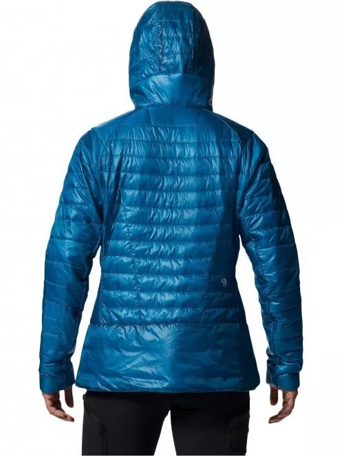 Mountain Hardwear Ghost Shadow Hoody női steppelt átmeneti kabát kék színben 3