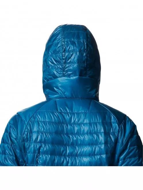Mountain Hardwear Ghost Shadow Hoody női steppelt átmeneti kabát kék színben 6