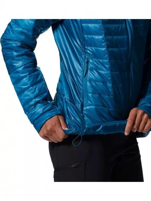 Mountain Hardwear Ghost Shadow Hoody női steppelt átmeneti kabát kék színben 7