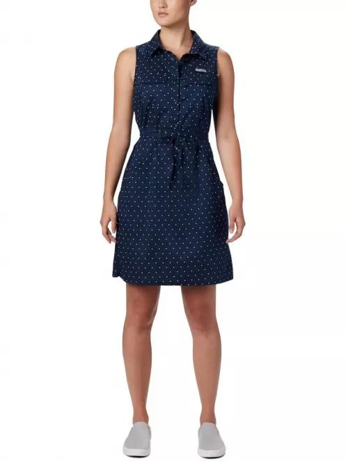 Columbia Bonehead Stretch SL Dress női nyári ruha kék színben 2
