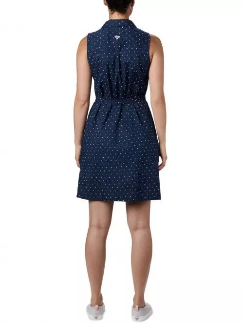 Columbia Bonehead Stretch SL Dress női nyári ruha kék színben 3