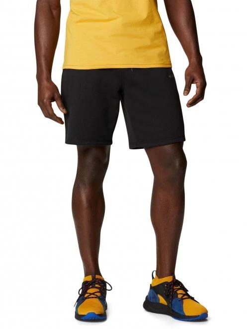 Columbia M Columbia Logo Fleece Short férfi sport rövidnadrág fekete színben 2