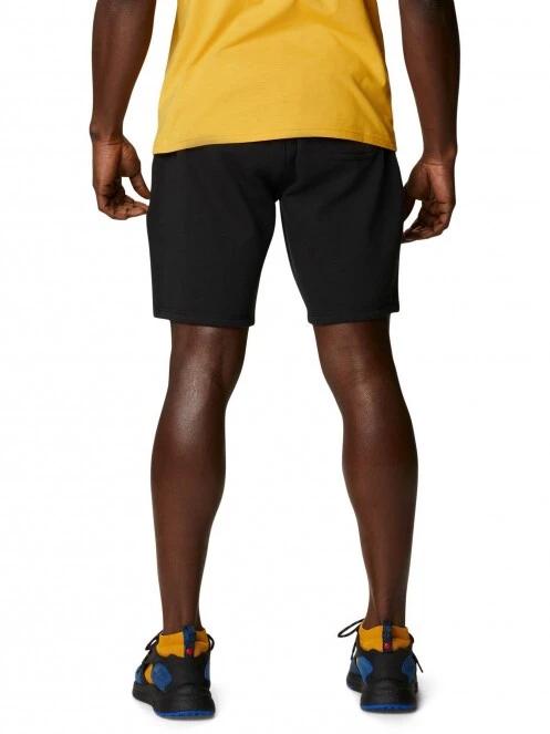 Columbia M Columbia Logo Fleece Short férfi sport rövidnadrág fekete színben 4
