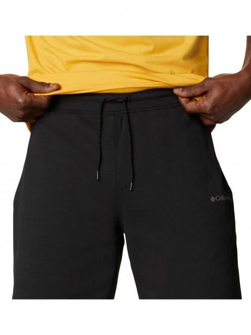 Columbia M Columbia Logo Fleece Short férfi sport rövidnadrág fekete színben 5