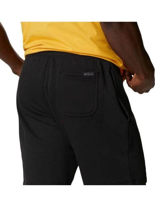 Columbia M Columbia Logo Fleece Short férfi sport rövidnadrág fekete színben 6