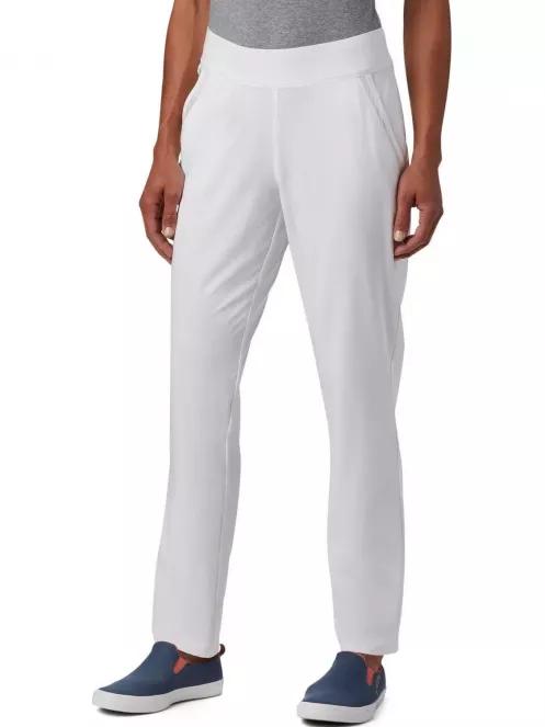 Columbia Slack Water Woven Pant női utcai nadrág fehér színben 2
