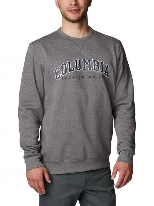 M Columbia Logo Fleece Crew