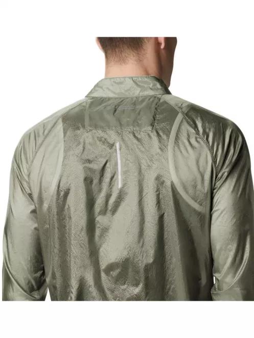 Columbia FKT Windbreaker Jacket férfi futódzseki zöld színben 6