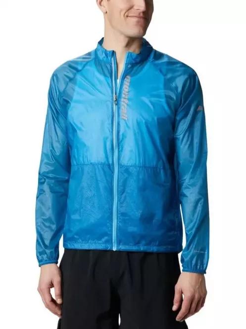 Columbia FKT Windbreaker Jacket férfi futódzseki kék színben 2