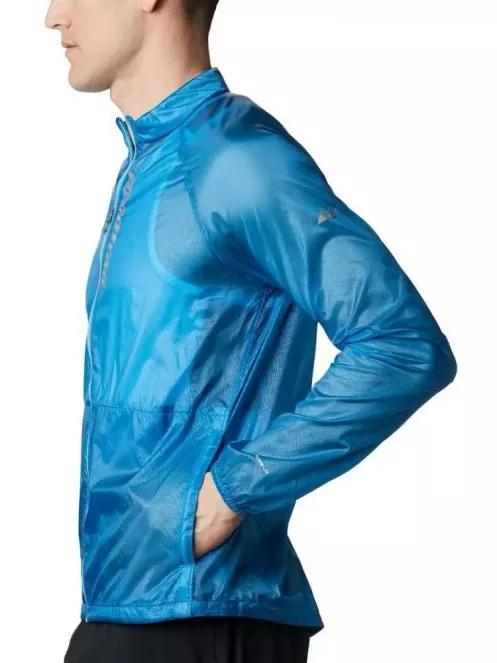 Columbia FKT Windbreaker Jacket férfi futódzseki kék színben 4