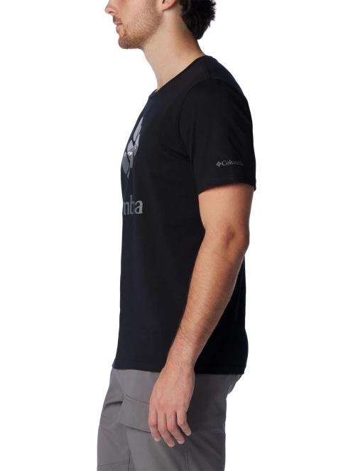 Columbia M Rapid Ridge Graphic Tee férfi rövid ujjú póló fekete színben 3