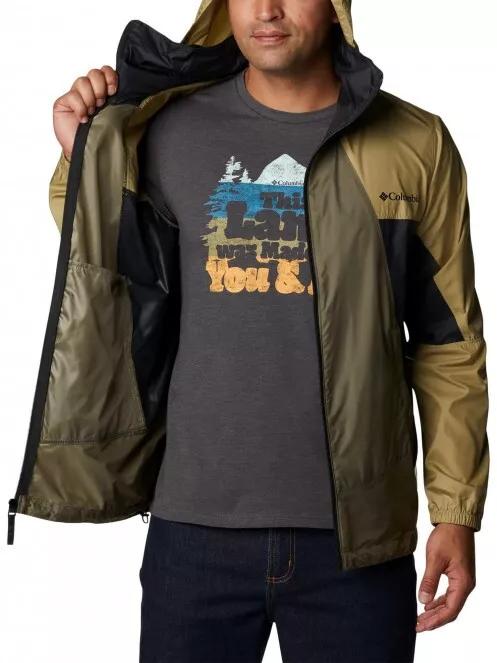 Columbia Point Park Windbreaker férfi széldzseki zöld színben 5