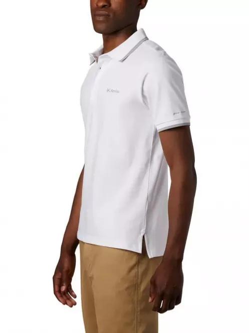 Columbia Cove Dome Butte Solid Pique Polo férfi galléros póló fehér színben 3