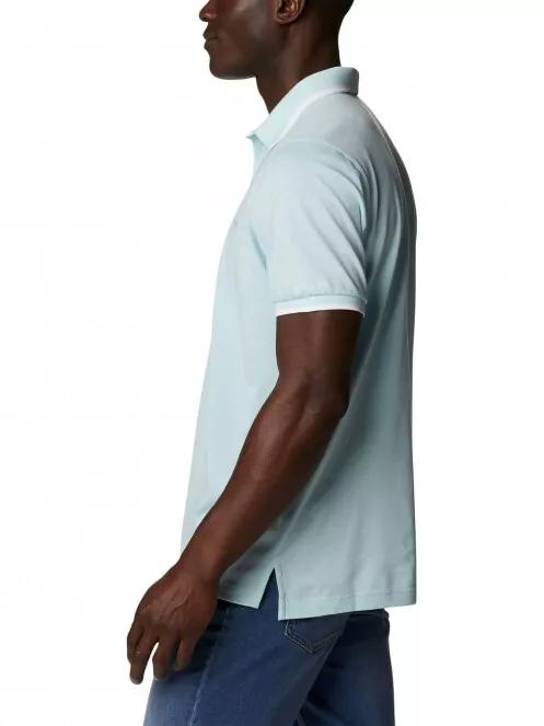 Columbia Cove Dome Butte Solid Pique Polo férfi galléros póló zöld színben 4