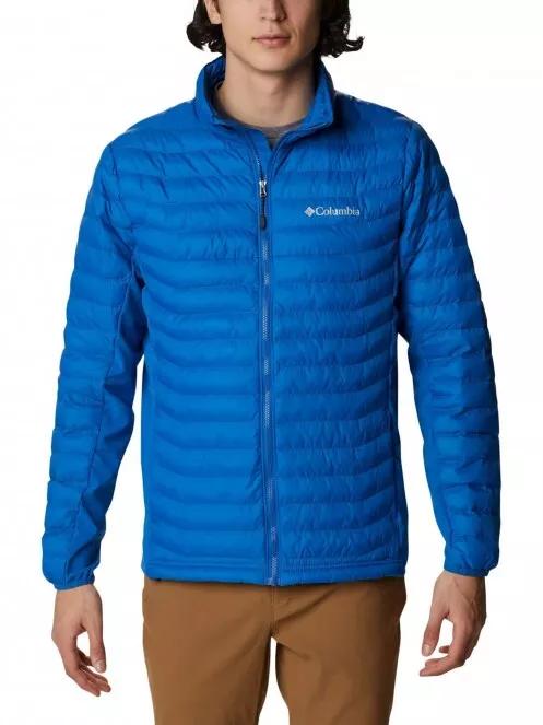 Columbia Powder Pass Jacket férfi átmeneti kabát kék színben 2