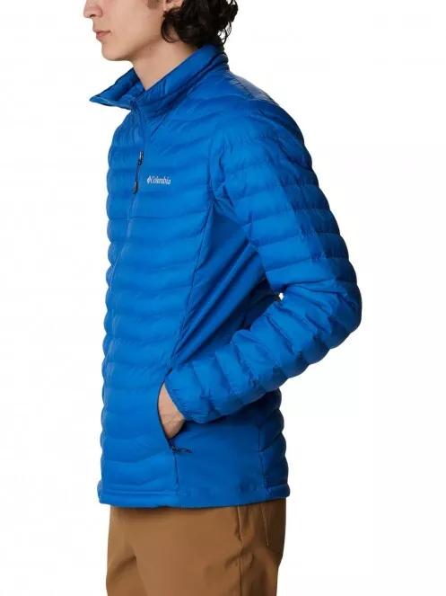Columbia Powder Pass Jacket férfi átmeneti kabát kék színben 5