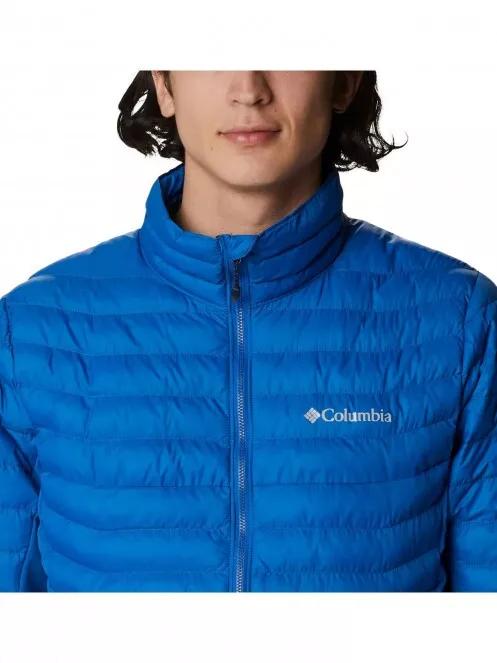Columbia Powder Pass Jacket férfi átmeneti kabát kék színben 7